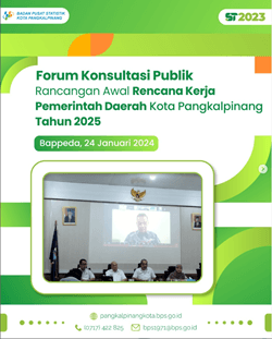 Forum Konsultasi Publik Rancangan Awal RKPD Kota Pangkal Pinang Tahun 2025