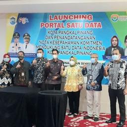 Launching Portal Satu Data Kota Pangkalpinang