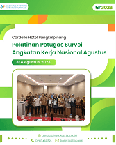 Pelatihan Petugas Survei Angkatan Kerja Nasional (SAKERNAS) Agustus 2023