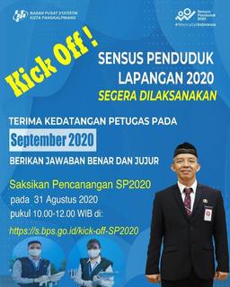 Kick Off Sensus Penduduk 2020