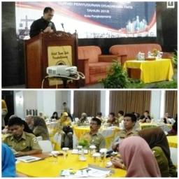 Sosialisasi dan Koordinasi Survei Penyusunan Disagregasi PMTB Kota Pangkalpinang Tahun 2018