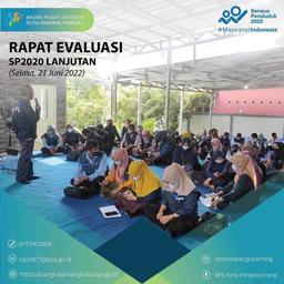 Rapat Evaluasi SP2020 Lanjutan BPS Kota Pangkalpinang