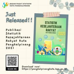 Rilis Publikasi Statistik Kesejahteraan Rakyat Kota Pangkalpinang 2021