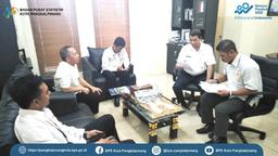 Coordination of SPI with Pangkalpinang City Inspectorate