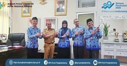 Kunjungan Kepala BPS Provinsi Kepulauan Bangka Belitung ke Walikota Pangkalpinang