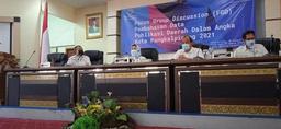 Focus Group Discussion (FGD) Pembahasan Data Publikasi Daerah Dalam Angka Kota Pangkalpinang 2021