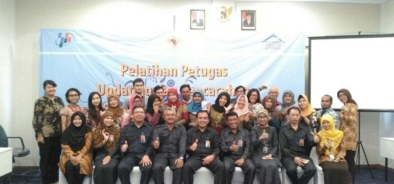 Pembukaan Pelatihan Petugas Survei Biaya Hidup (SBH) 2018 