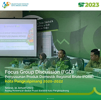 Focus Group Discussion (FGD) Penyusunan PDRB Kota Pangkalpinang 2020-2022