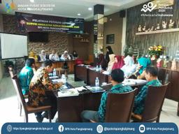 BPS Kota Pangkalpinang Melaksanakan Pelatihan Calon Petugas Sakernas Semesteran 2020