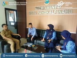 Coordination of Indonesian Data One Pangkalpinang City Communication and Information Agency