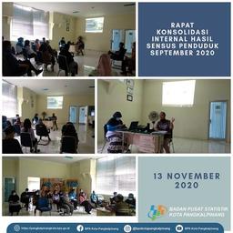 Rapat Konsolidasi Internal Hasil Sensus Penduduk September 2020